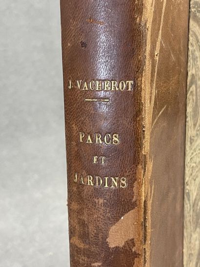 VACHEROT, Jules. Parcs et Jardins. Album...