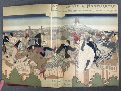 MONTORGEUIL
Life in Montmartre. 
G. Boudet...