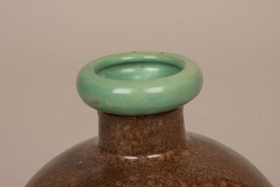 PRIMAVERA 
Stoneware flat-sided vase with...