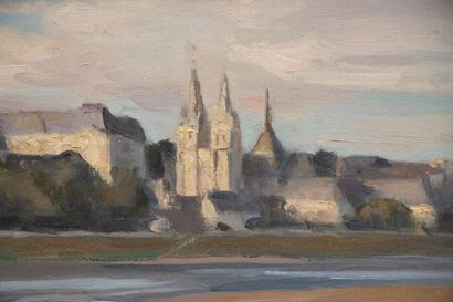 Pierre VILLAIN (1880-1950) 
Le Chenal, vue...