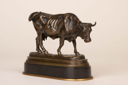 Rosa BONHEUR (1822-1899) attribué à 
Vache...