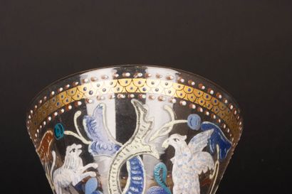 Conical glass attributed to Francesco Toso...