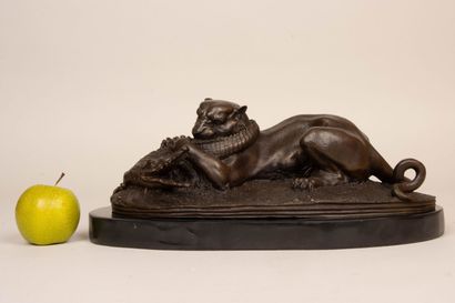 Antoine Louis BARYE (1796-1875) D'après 
Tigre...