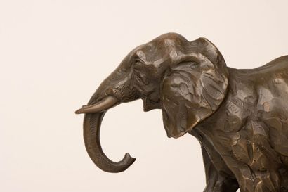 MILO ( XX°)
Eléphant
Epreuve en bronze à...