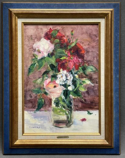 Gaston SEBIRE (1920-2001)
Bouquet de fleurs
oil...