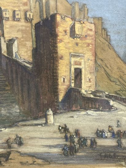 Joseph DE LA NEZIERE (1873-1944) 
Citadel...