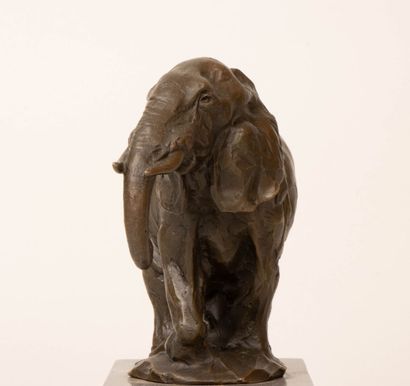 MILO ( XX°)
Eléphant
Epreuve en bronze à...