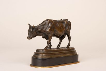 Rosa BONHEUR (1822-1899) attribué à 
Vache...