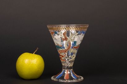 Conical glass attributed to Francesco Toso...