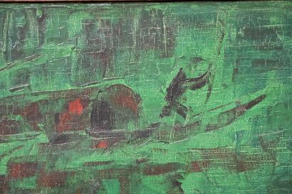 Dang LEBADANG (1921-2015) 
Les pirogues....
