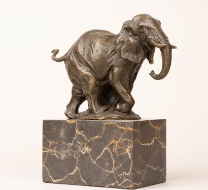 MILO ( XX°)
Eléphant
Epreuve en bronze à...