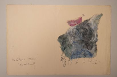 Dang LEBADANG (1921-2015) 
Deux cartes de...