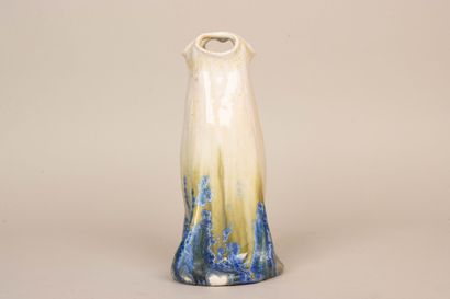 Royal Vienna - Grand vase en porcelaine d'époque...
