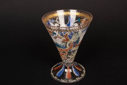 Conical glass attributed to Francesco Toso...