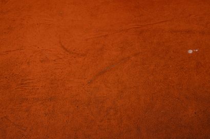 Paire de sellettes en acajou, piètement à...
