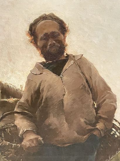 Henri Gaston DARIEN (1864-1926) 
Pêcheur...