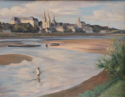 Pierre VILLAIN (1880-1950) 
Le Chenal, vue...
