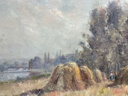 Theodore Charles BALKE (1875-1951) 
Villeneuve...