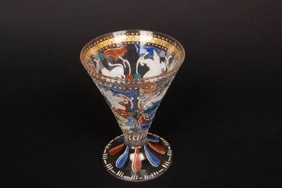 Conical glass attributed to Francesco Toso...