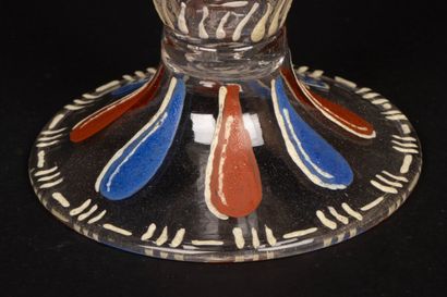Conical glass attributed to Francesco Toso...