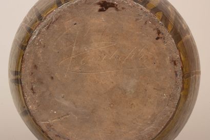 Léon POINTU (1879-1942):
Large cache pot....