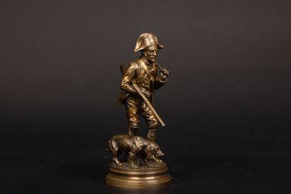 Alfred DUBUCAND (1828-1894). 
Retour de chasse....