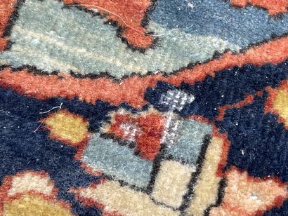 Tapis d'Orient en laine et soie
200 x 136...