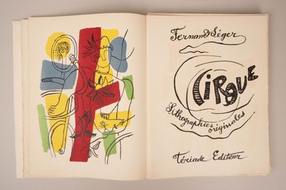 Fernand LÉGER. 
CIRQUE. 
Paris, Tériade éditeur...