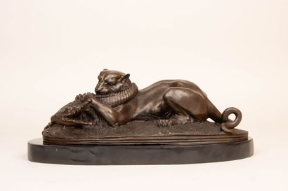 Antoine Louis BARYE (1796-1875) D'après 
Tigre...