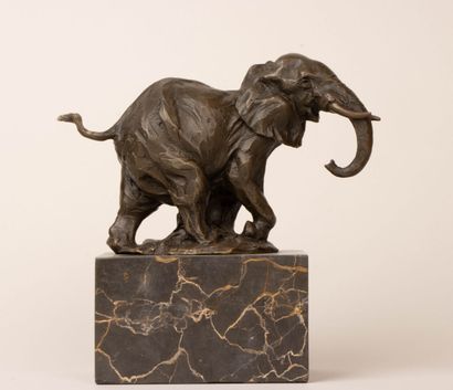 MILO ( XX°)
Eléphant
Epreuve en bronze à...