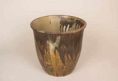 Léon POINTU (1879-1942):
Large cache pot....