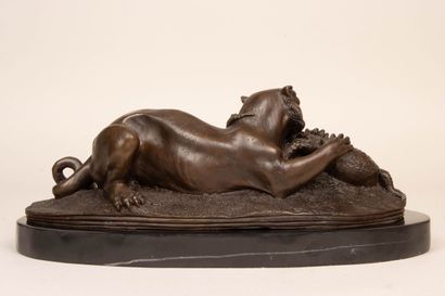 Antoine Louis BARYE (1796-1875) D'après 
Tigre...