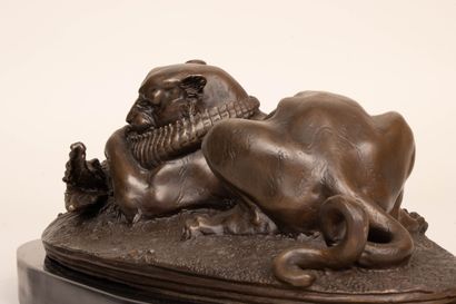 Antoine Louis BARYE (1796-1875) D'après 
Tigre...