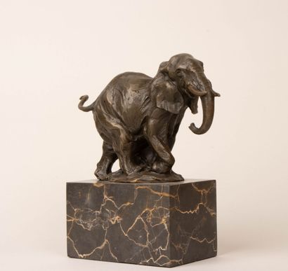 MILO ( XX°)
Eléphant
Epreuve en bronze à...