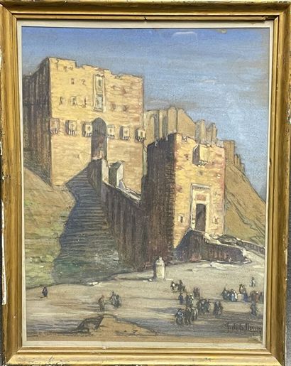 Joseph DE LA NEZIERE (1873-1944) 
Citadel...