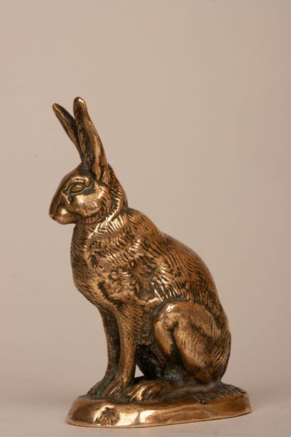 Antoine-Louis BARYE (1796-1875)
Lièvre assis...