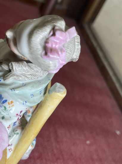 MEISSEN XIX° siècle.
La Belle Endormie
Statuette...
