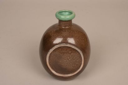 PRIMAVERA 
Stoneware flat-sided vase with...
