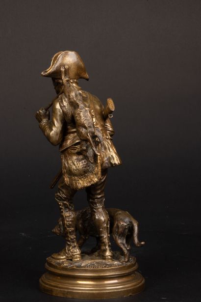 Alfred DUBUCAND (1828-1894). 
Retour de chasse....