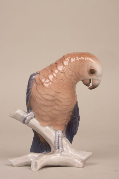 Bing & Grondahl : trois statuettes 
- Oiseau...
