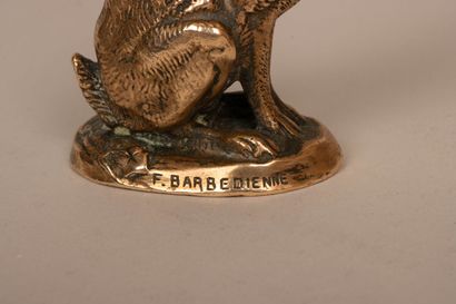 Antoine-Louis BARYE (1796-1875)
Lièvre assis...