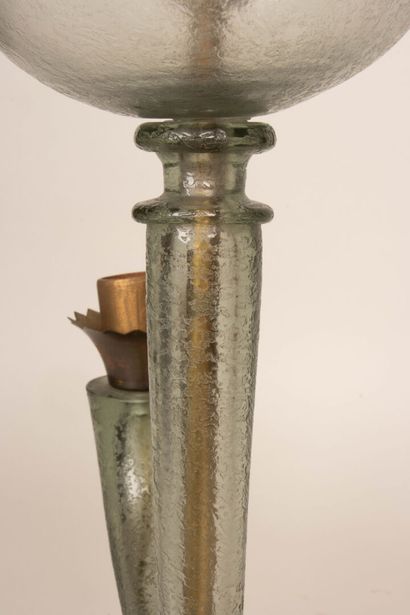 Murano glass three-light pendant lamp
Circa...