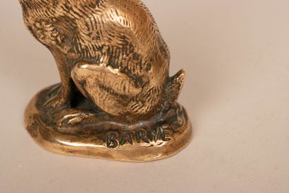 Antoine-Louis BARYE (1796-1875)
Lièvre assis...