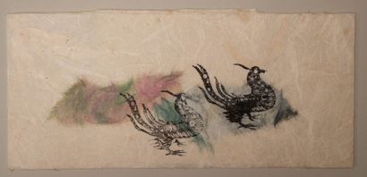 Dang LEBADANG (1921-2015) 
Deux cartes de...