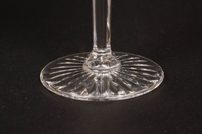 SAINT LOUIS Modèle Tommy.
Quatre verres à...