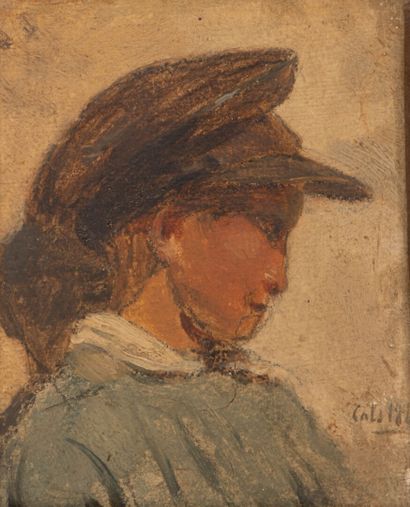 Adolphe Félix CALS (1810-1880) 
L'enfant...