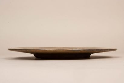 Louis LOURIOUX (1874-1930)
Plat en grès à...