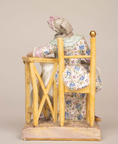 MEISSEN XIX° siècle.
La Belle Endormie
Statuette...