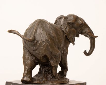 MILO ( XX°)
Eléphant
Epreuve en bronze à...