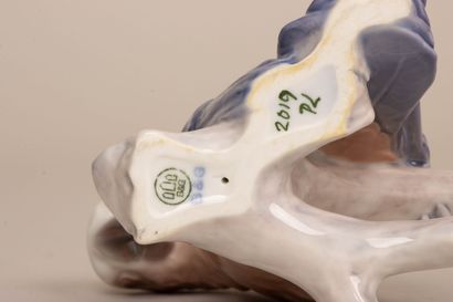 Bing & Grondahl : trois statuettes 
- Oiseau...